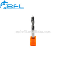 Brocas de precisión de carburo BFL / Brocas de diámetro micro de carburo de tungsteno
